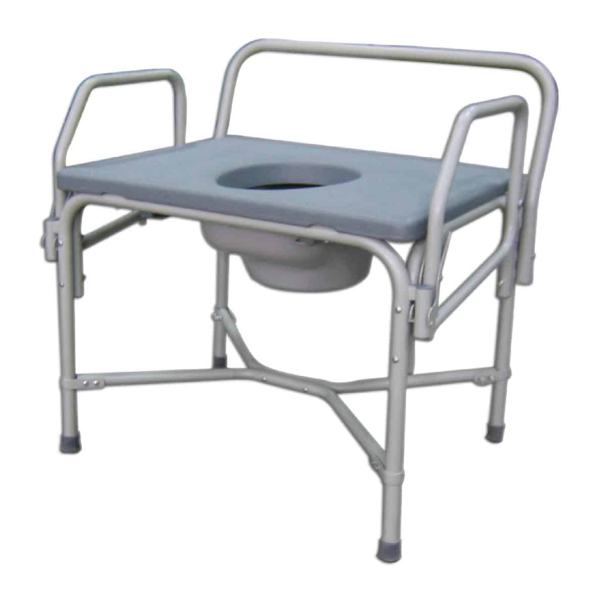 Guardian® Fixed Bariatric Drop-Arm Commode